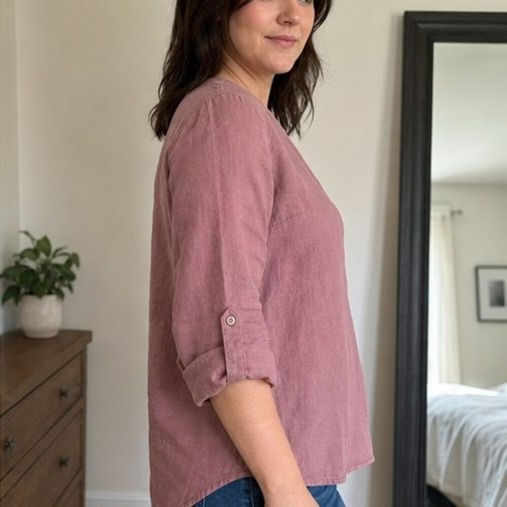Rust Cami Blouse - Picture 3 of 6